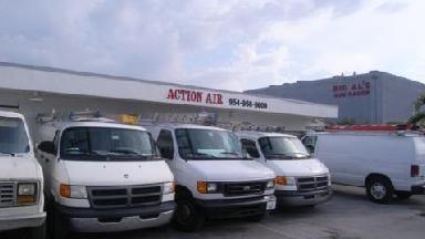 Action Air Conditioning Repair office in Broward County