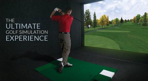 Golf Room, Man Cave, Golf Simulator, Indoor Golf, Golf Simulator for home, Golf simulators, golf improvement, golf instruction