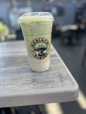 Iced Horchata Matcha