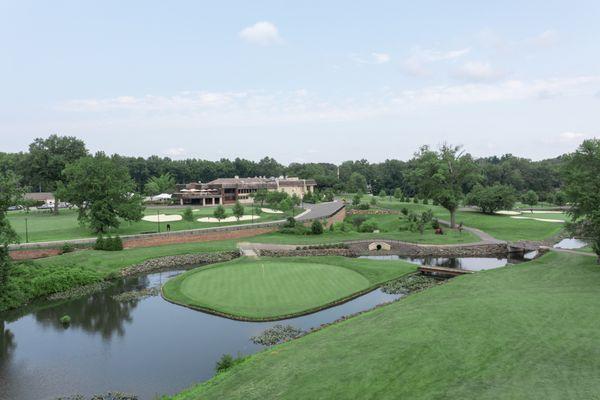 Shackamaxon's signature 18th hole.