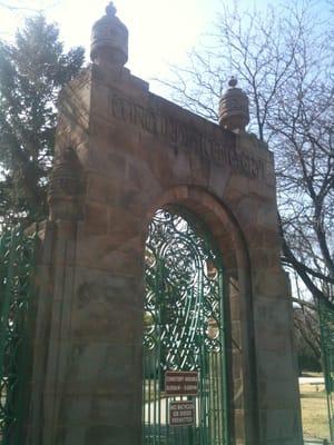 Front gate