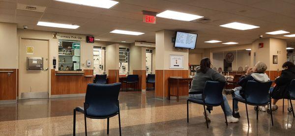 Pharmacy waiting area