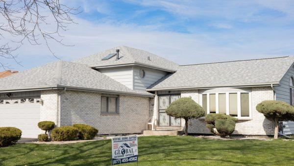 "Sierra Gray" Roof Installed in Matteson, IL!