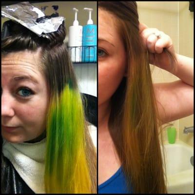 Color correction. BEFORE and AFTER! By Nicole!