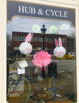 Easter window display 2020