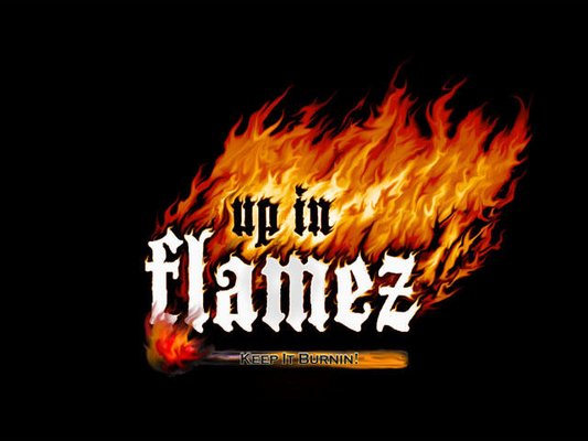 Up In Flamez Logo