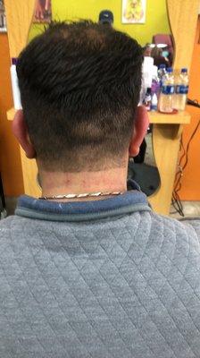 Men's haircut