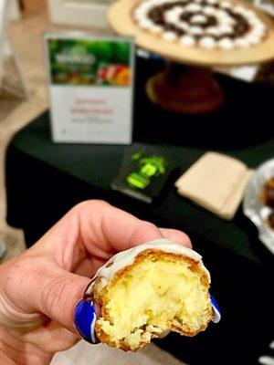 Exposed Mango Cream Puff Provided By Joanna's Marketplace!