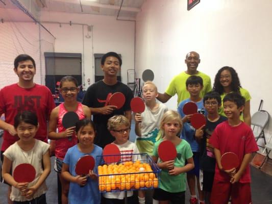 Summer fun at South Bay Table Tennis