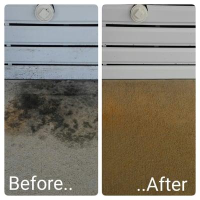 Before & After Pressure Cleaning