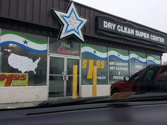 My new dry cleaning spot.