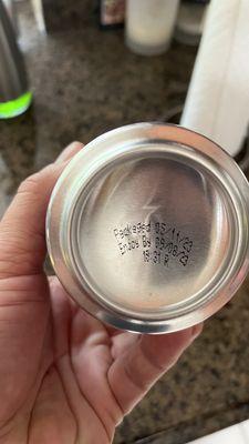 Expired beer