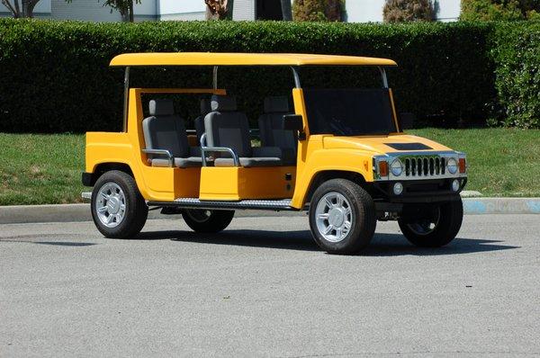 6 Passenger Hummer Golf Cart Rental