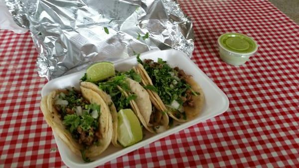 Fresh tacos! Delicious