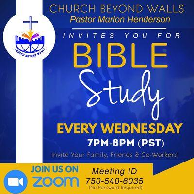 Zoom Bible Study