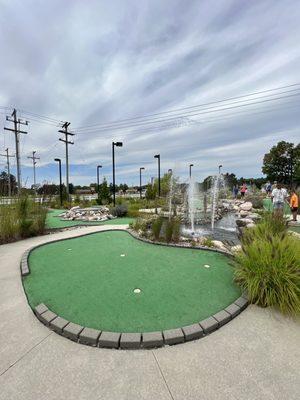 Putt putt course