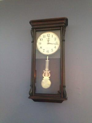 The wall clock I purchased here.