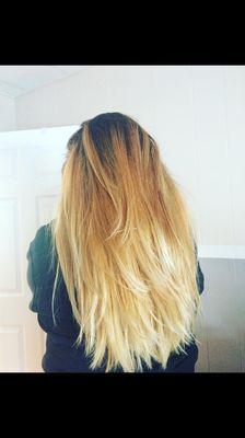 Had an ombré done here and it turned out amazing! Thank you guys for the hard work! I LOVE MY NEW HAIR