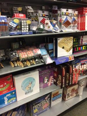 lots of different games and board games for all ages