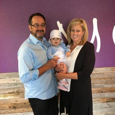 Pastor Alan & Michele with Grand Baby Alli