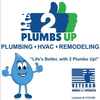 2 Plumbs Up Plumbing & Remodeling