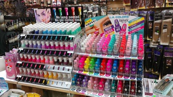 Gel type nail polish~~ made by LA Color