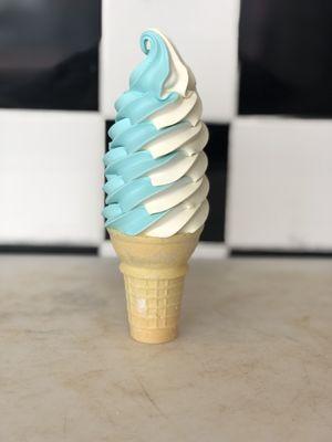 Cotton Candy Frozen Custard... one of our weekly Feature Custard Flavors!