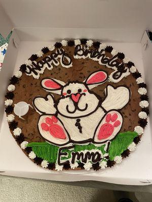 Custom Cookie Cake