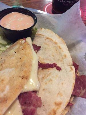 Rueben tacos, yummy!