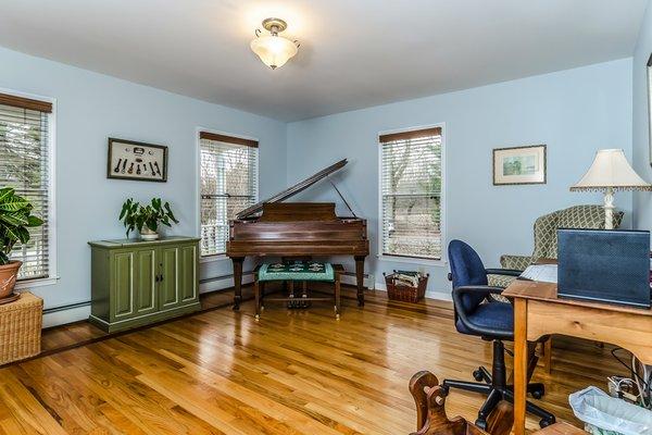 Formal Dining Room currently used as a Music Room.