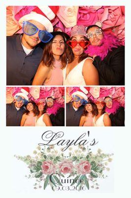 Our photo booth is a reminder to have fun !