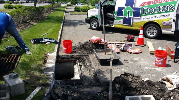 Catch Basin Repair - Target store Fairfield NJ