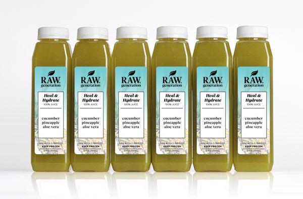 Raw, Heal & Hydrate Green Juice