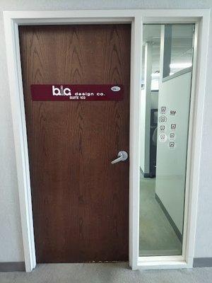 Our office space entrance