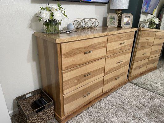 Hickory Dresser Drawer