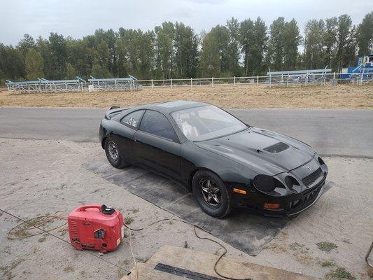 Out at the race track
1994 Toyota Celica