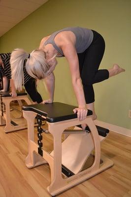 Our Center Line chairs are used for a multitude of exercises that can include upper and lower body strength training.