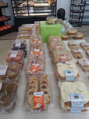 Nice selection of baked goods!