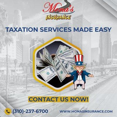 It's officially tax season and we are here to make it easier for you. Visit us today or call us to schedule your appointment with our friend