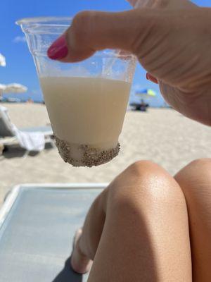 Nails at the beach