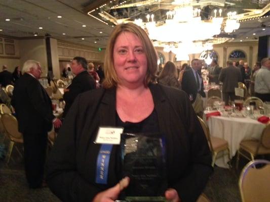 Nancy Nicklow of Huff Insurance was named the SBA Maryland Insurance Advocate of the year!