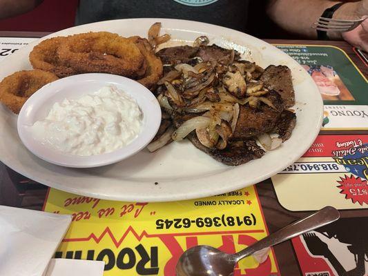 Liver and onions