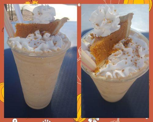 Pumpkin spice crazy shake