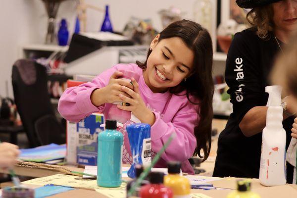 Art, technology, and creativity collide in our design-code-make curriculum for elementary and middle school students.