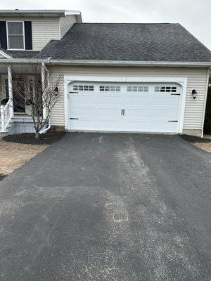 Our new garage door.