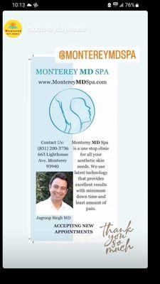 Monterey MD Spa