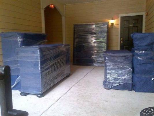 Wrapped furniture