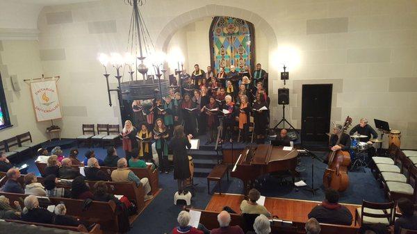 Annual Social Justice Concert: Savannah State University and Unitarian Universalist Church choirs.