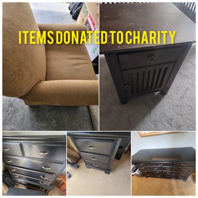 Donated items