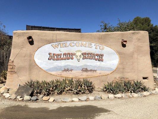 Melody Ranch entrance